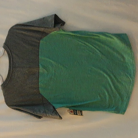 Urban Pipeline Awesomely Soft Ultimate Short Sleeve Heathered Raglan Henley Tee - Picture 2 of 11